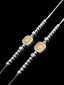 14K GOLD 0.60 CT NATURAL YELLOW DIAMOND & DIAMOND BRACELET