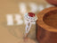 14K GOLD 1.52 CTW NATURAL RUBY & DIAMOND RING