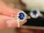 14K GOLD 1.75 CTW NATURAL SAPPHIRE & DIAMOND RING