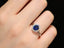 14K GOLD 1.75 CTW NATURAL SAPPHIRE & DIAMOND RING