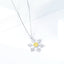 14K GOLD 0.30 CTW NATURAL YELLOW DIAMOND & DIAMOND NECKLACE