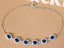 14K GOLD 3.25 CTW NATURAL SAPPHIRE & DIAMOND BRACELET