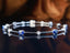 14K GOLD 1.90 CTW NATURAL SAPPHIRE & DIAMOND BRACELET