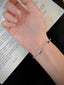 14K GOLD 1.90 CTW NATURAL SAPPHIRE & DIAMOND BRACELET