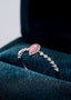 14K GOLD 0.36 CTW NATURAL PINK DIAMOND & DIAMOND RING