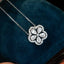 14K GOLD 0.35 CT NATURAL H DIAMOND NECKLACE