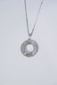 14K GOLD 0.66 CT NATURAL H DIAMOND NECKLACE