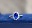 14K GOLD 1.84 CTW NATURAL SAPPHIRE & DIAMOND RING