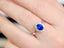 14K GOLD 1.84 CTW NATURAL SAPPHIRE & DIAMOND RING