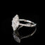 14K GOLD 0.75 CTW NATURAL H DIAMOND RING