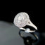 14K GOLD 0.86 CTW NATURAL G DIAMOND RING