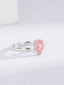 14K GOLD 0.44 CTW NATURAL PINK DIAMOND & DIAMOND RING