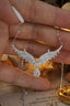 14K GOLD 0.73 CT NATURAL H DIAMOND NECKLACE