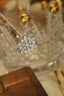 14K GOLD 0.4 CT NATURAL H DIAMOND NECKLACE