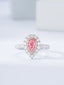 14K GOLD 1.03 CTW NATURAL PINK DIAMOND & DIAMOND RING