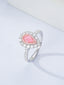 14K GOLD 1.03 CTW NATURAL PINK DIAMOND & DIAMOND RING