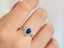 14K GOLD 1.68 CTW VIVID BLUE NATURAL SAPPHIRE & DIAMOND RING