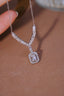 14K GOLD 0.70 CT NATURAL H DIAMOND NECKLACE