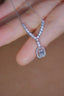 14K GOLD 0.70 CT NATURAL H DIAMOND NECKLACE