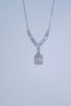 14K GOLD 0.70 CT NATURAL H DIAMOND NECKLACE