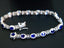 14K GOLD 5.06 CTW VIVID BLUE NATURAL SAPPHIRE & DIAMOND BRACELET