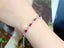 14K GOLD 3.37 CTW NATURAL RUBY & DIAMOND BRACELET