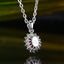 14K GOLD 0.63 CTW NATURAL RUBY & DIAMOND PENDANT