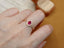 14K GOLD 0.84 CTW NATURAL RUBY & DIAMOND RING