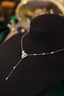 14K GOLD 0.6 CT NATURAL H DIAMOND NECKLACE