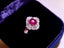 14K GOLD 1.98 CTW NATURAL STAR RUBY & DIAMOND RING