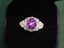 14K GOLD 2.91 CTW NATURAL STAR SAPPHIRE & DIAMOND RING