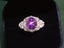 14K GOLD 2.91 CTW NATURAL STAR SAPPHIRE & DIAMOND RING