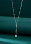 14K GOLD 0.60 CTW NATURAL H DIAMOND NECKLACE