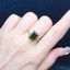 14K GOLD 3.9 CT NATURAL TOURMALINE & DIAMOND RING