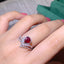 14K GOLD 1.89 CTW NATURAL RUBY & DIAMOND RING