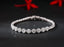 14K GOLD 5.32 CTW NATURAL H DIAMOND BRACELET