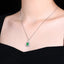 14K GOLD 1.45 CTW VIVID GREEN NATURAL EMERALD & DIAMOND PENDANT