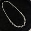 14K GOLD 6.98 CT NATURAL H DIAMOND NECKLACE