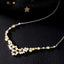 14K GOLD 2.91 CTW NATURAL YELLOW DIAMOND & DIAMOND NECKLACE