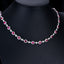 14K GOLD 8.74 CTW NATURAL RUBY & DIAMOND NECKLACE