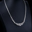 14K GOLD 1.20 CT NATURAL H DIAMOND NECKLACE