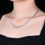 14K GOLD 1.20 CT NATURAL H DIAMOND NECKLACE