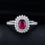 14K GOLD 1.45 CTW NATURAL RUBY & DIAMOND RING