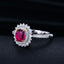 14K GOLD 1.45 CTW NATURAL RUBY & DIAMOND RING