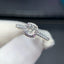 14K GOLD 0.51 CT NATURAL G DIAMOND RING