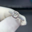 14K GOLD 0.51 CT NATURAL G DIAMOND RING