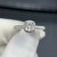 14K GOLD 0.51 CT NATURAL G DIAMOND RING