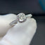 14K GOLD 0.51 CT NATURAL G DIAMOND RING