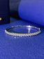 14K GOLD 3.08 CT NATURAL H DIAMOND BANGLE