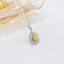 14K GOLD 0.73 CTW NATURAL YELLOW DIAMOND & DIAMOND NECKLACE